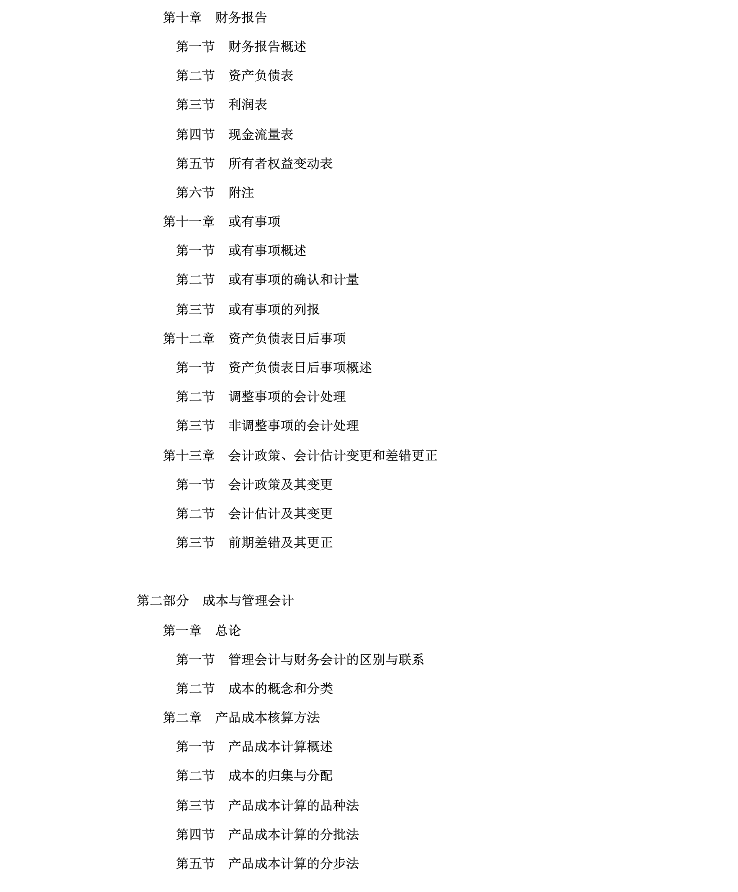 武汉轻工大学2021年MPAcc复试科目考试大纲