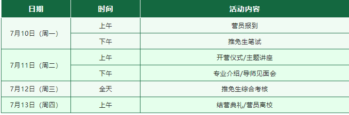 中山大学管理学院2023年MPAcc暑期夏令营活动方案