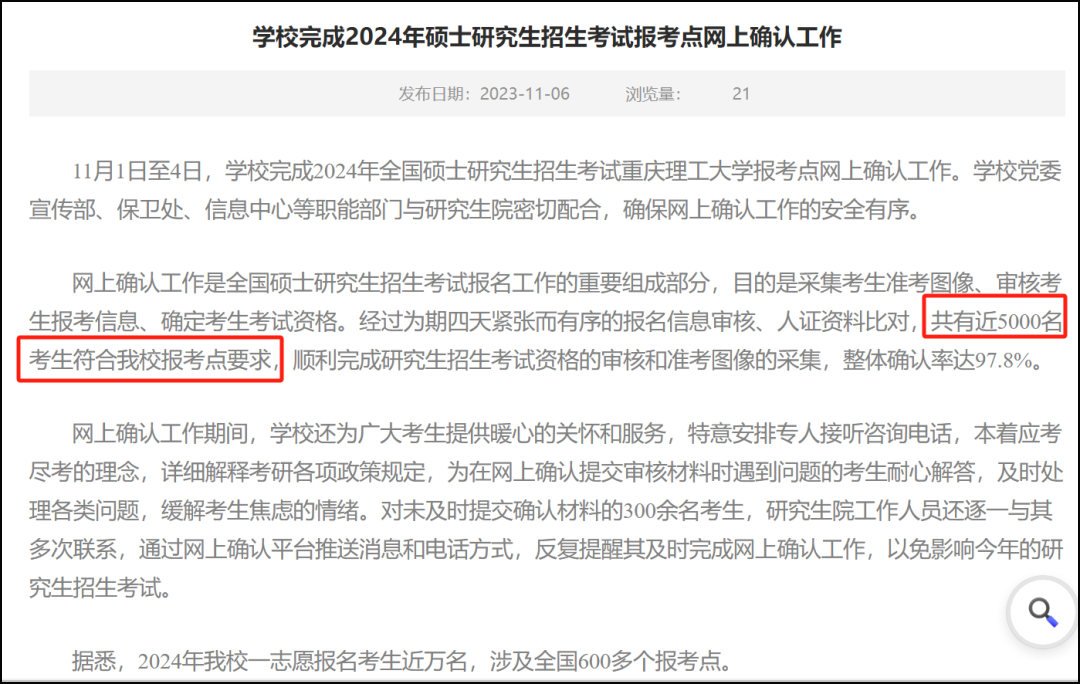 多省市公布24MPAcc考研网上确认人数！
